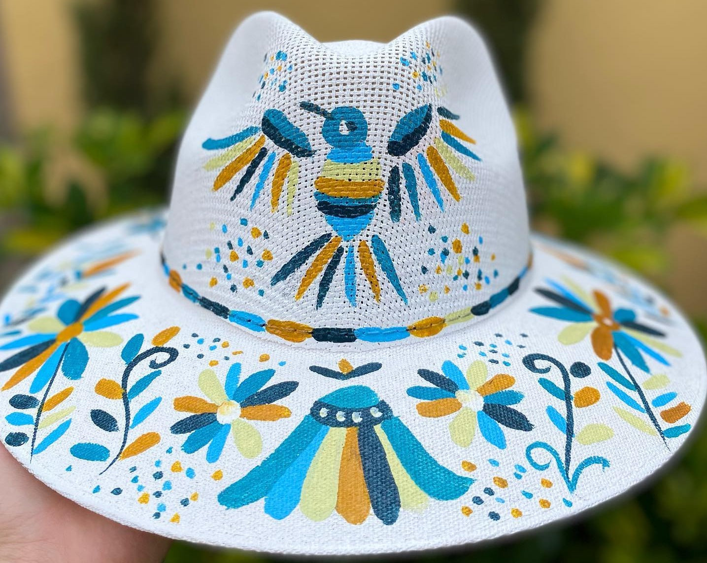 Hat - Blue Bird Design